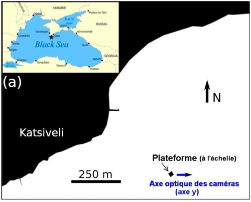 Fig.1. Location de la plateforme de Katsiveli 